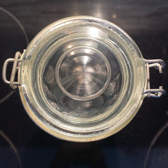 Vintage Glass Canister Clip Top Jar - Picture 2 of 8